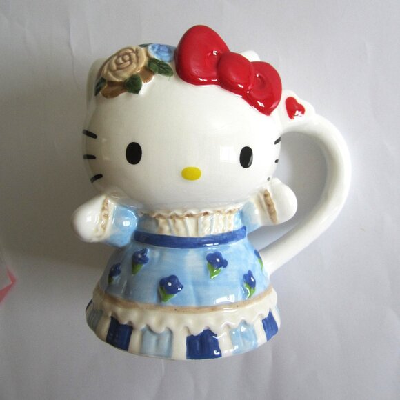 Hello Kitty Sanrio Blue Dress Mug - Picture 6 of 10